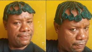Man sparks a buzz as he flaunts trending hairstyle