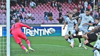 Serie A: Atalanta overcome early scare to pick crucial 2-1 win against Salernitana