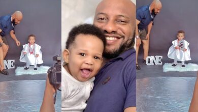 Yul Edochie's youngest child, Pete Edochie Jr., celebrates first birthday in style